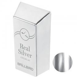 Brillbird Liquid metal gel&lac - Real silver