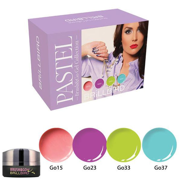 Brillbird Pastel Brush & go colour kit