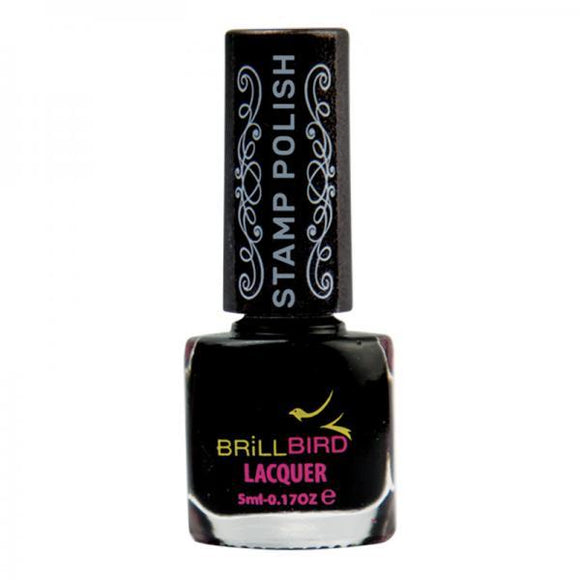 Brillbird Stamping polish - Black