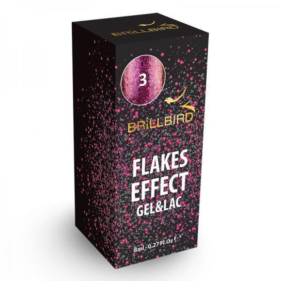Brillbird Flake effect gel&lac - 3