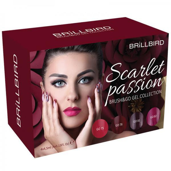 Brillbird Scarlet passion Brush & go colour kit