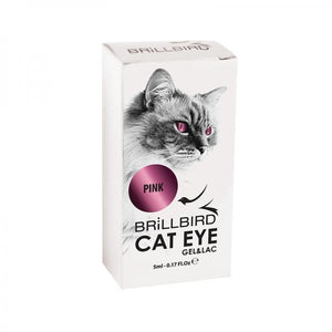 Brillbird Cat eye effect gel&lac - Pink