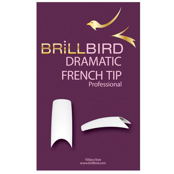 Brillbird Dramatic french tips