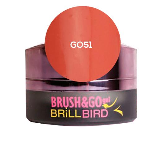 Brillbird Brush & go colour gel  - GO51