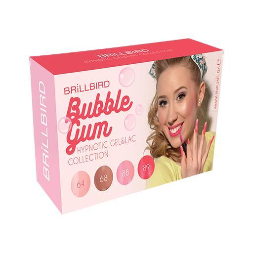 Brillbird Bubblegum hypnotic gel & lac kit