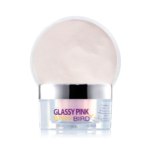 Brillbird Glassy Pink acrylic powder
