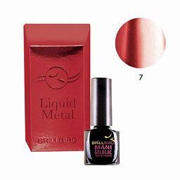 Brillbird Liquid metal gel&lac - Red 7