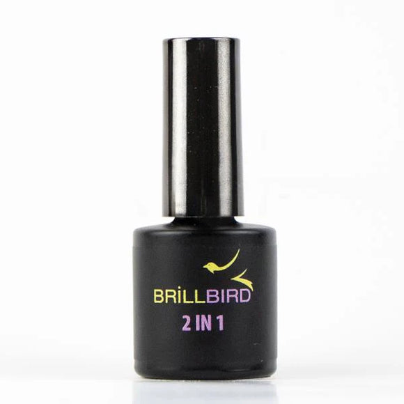 Brillbird 2 in 1 base and top coat