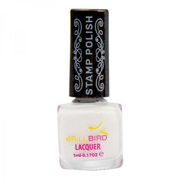 Brillbird Stamping polish - White