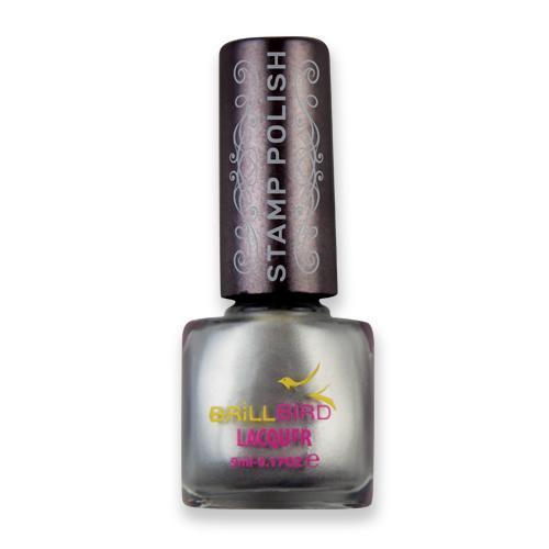 Brillbird Stamping polish - Silver