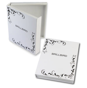 Brillbird art display book